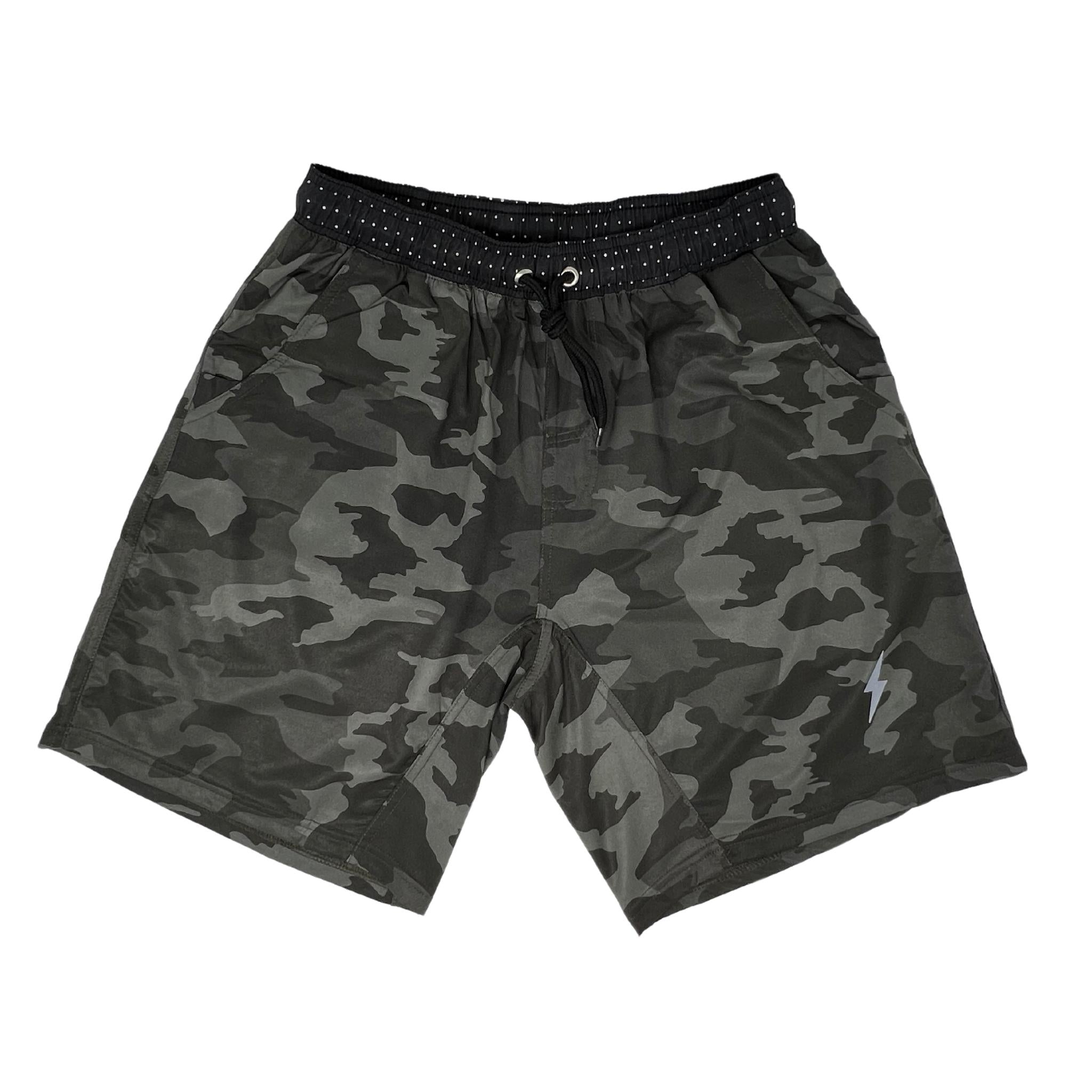 BRUCE BOLT 7″ SHORT – CAMO GREEN
