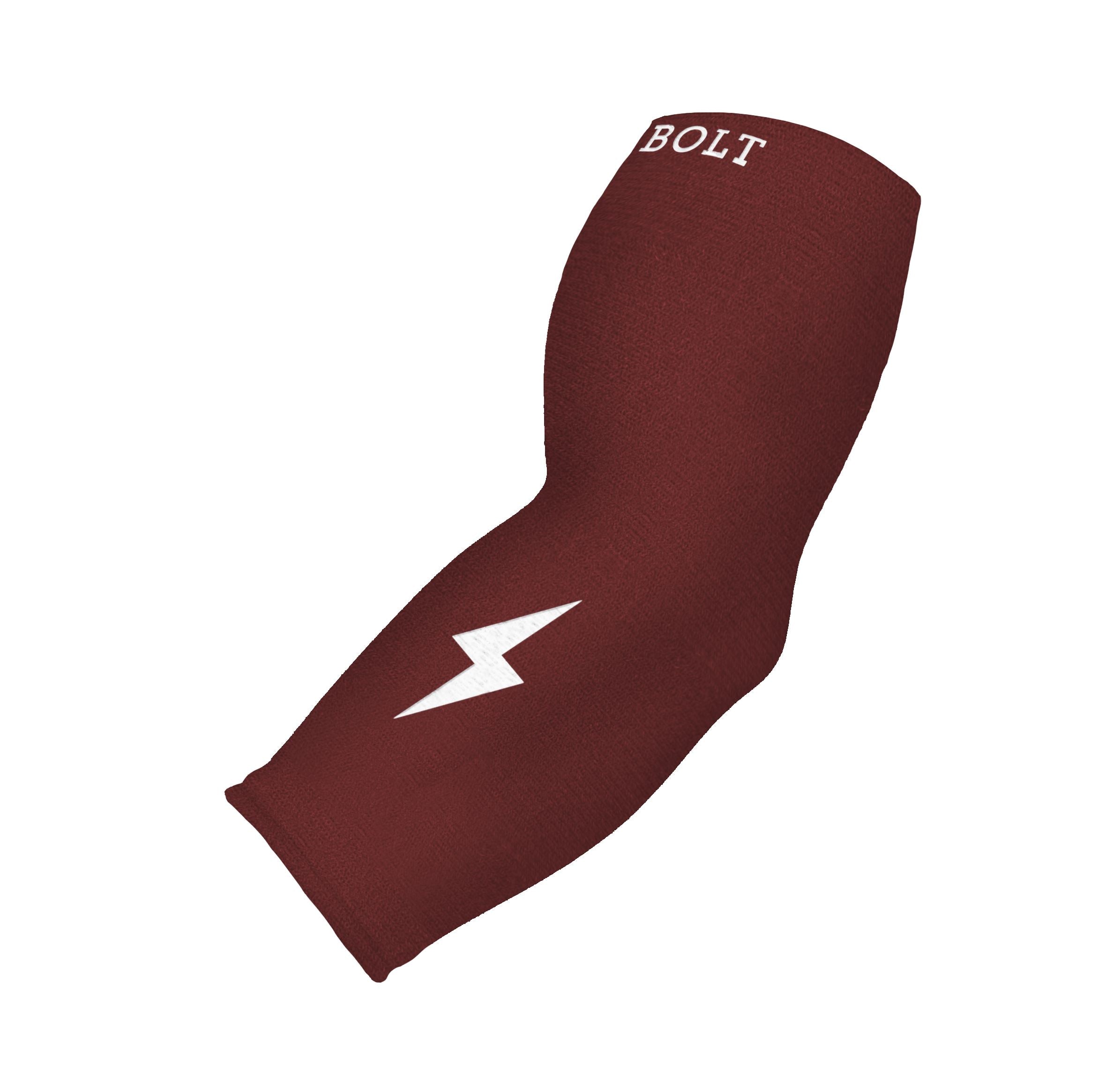 BRUCE BOLT Graduated Compression Premium 3/4 Arm Sleeve – MAROON