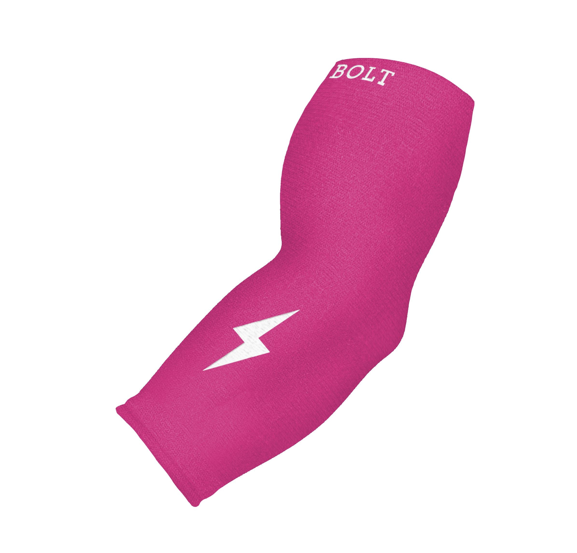BRUCE BOLT Graduated Compression Premium 3/4 Arm Sleeve – PINK