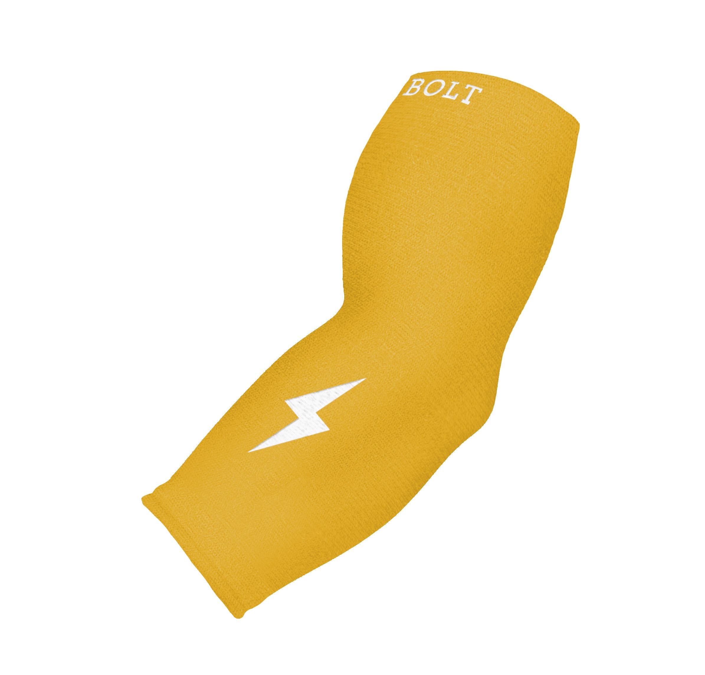 BRUCE BOLT Graduated Compression Premium 3/4 Arm Sleeve – YELLOW