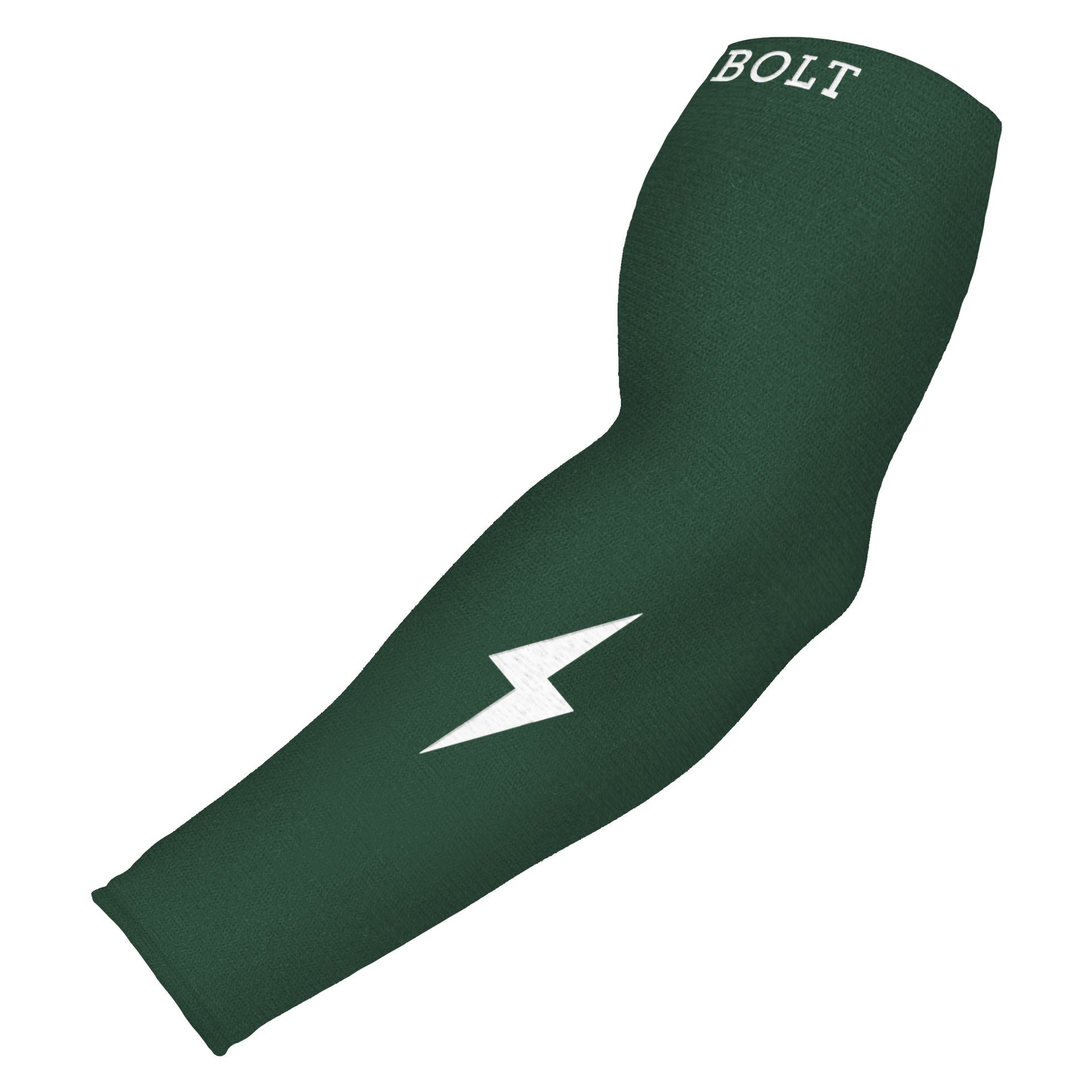 BRUCE BOLT Graduated Compression Premium Arm Sleeve – GREEN