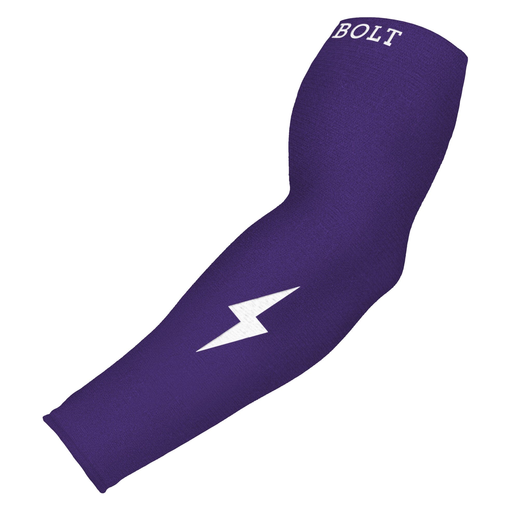 BRUCE BOLT Graduated Compression Premium Arm Sleeve – PURPLE