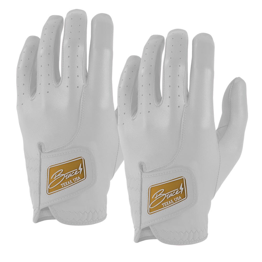 Original Series Golf Gloves (On Left, 2-Pack) – WHITE