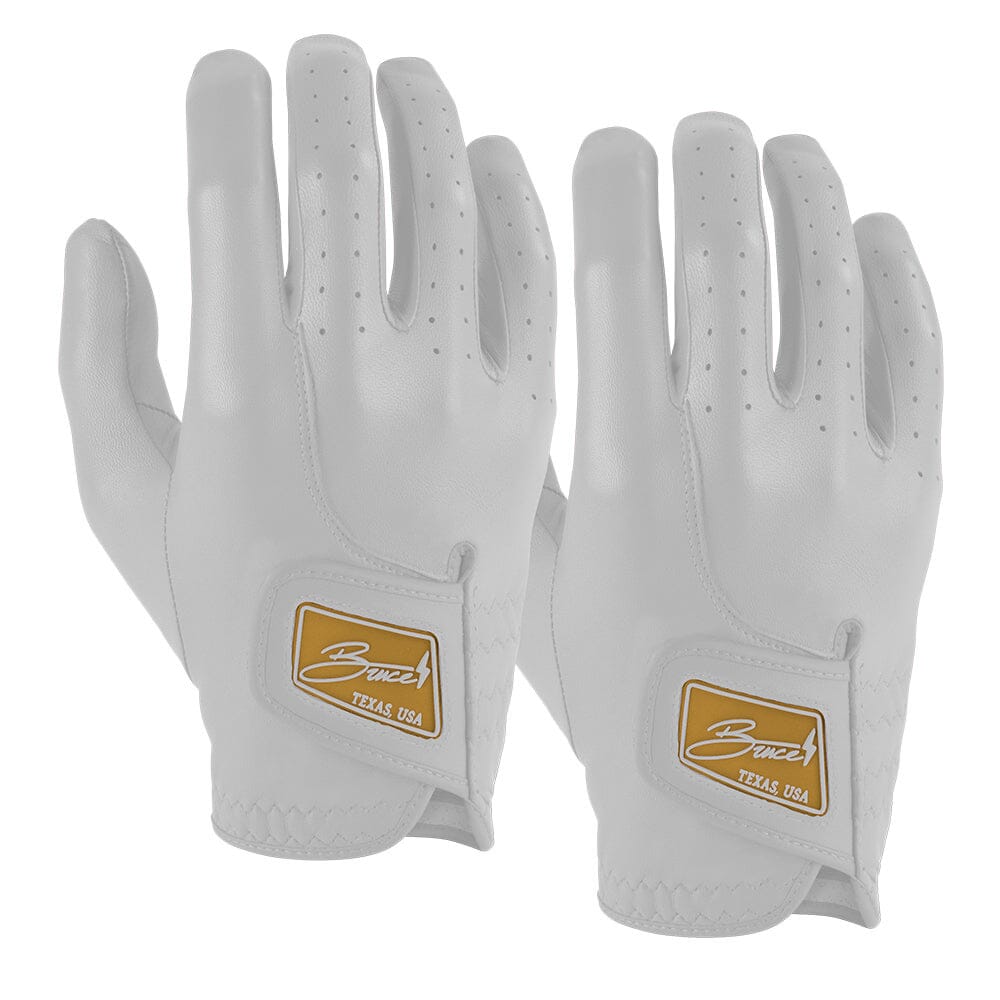 Original Series Golf Gloves (On Right, 2-Pack) – WHITE