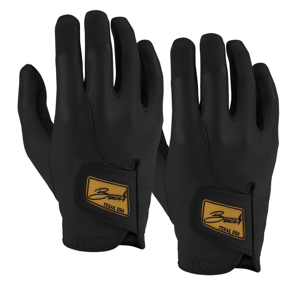 Original Series Golf Gloves (On Right, 2-Pack) – BLACK