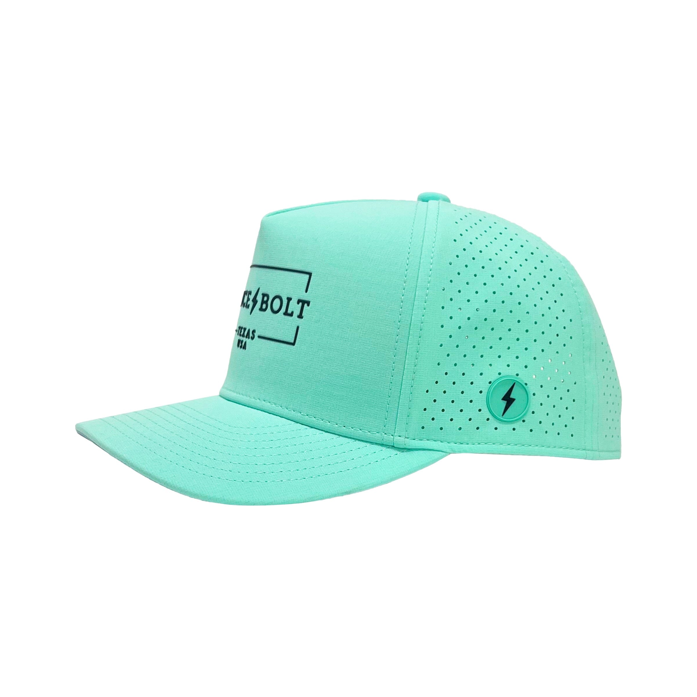 BRUCE BOLT Standard 5-Panel Snapback Hat – MINT