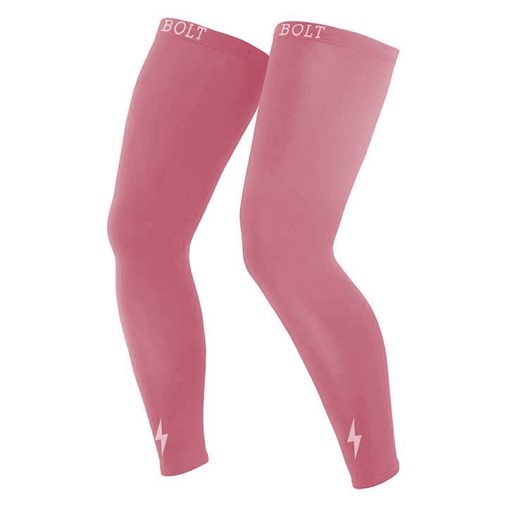 BRUCE BOLT Xtra Long Compression Leg Sleeves (pair) – DUSTY PINK