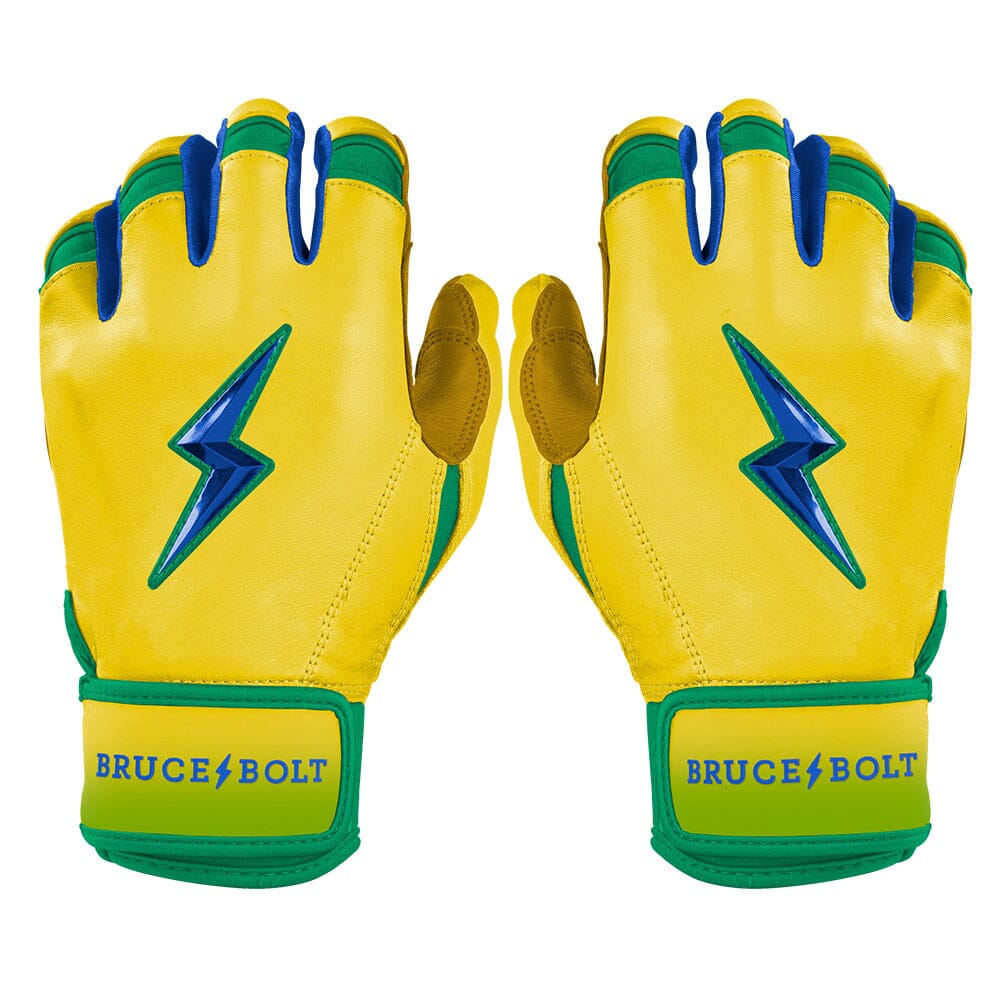 “Coach RAC” Limited Edition Short Cuff Batting Gloves – RAC Yellow