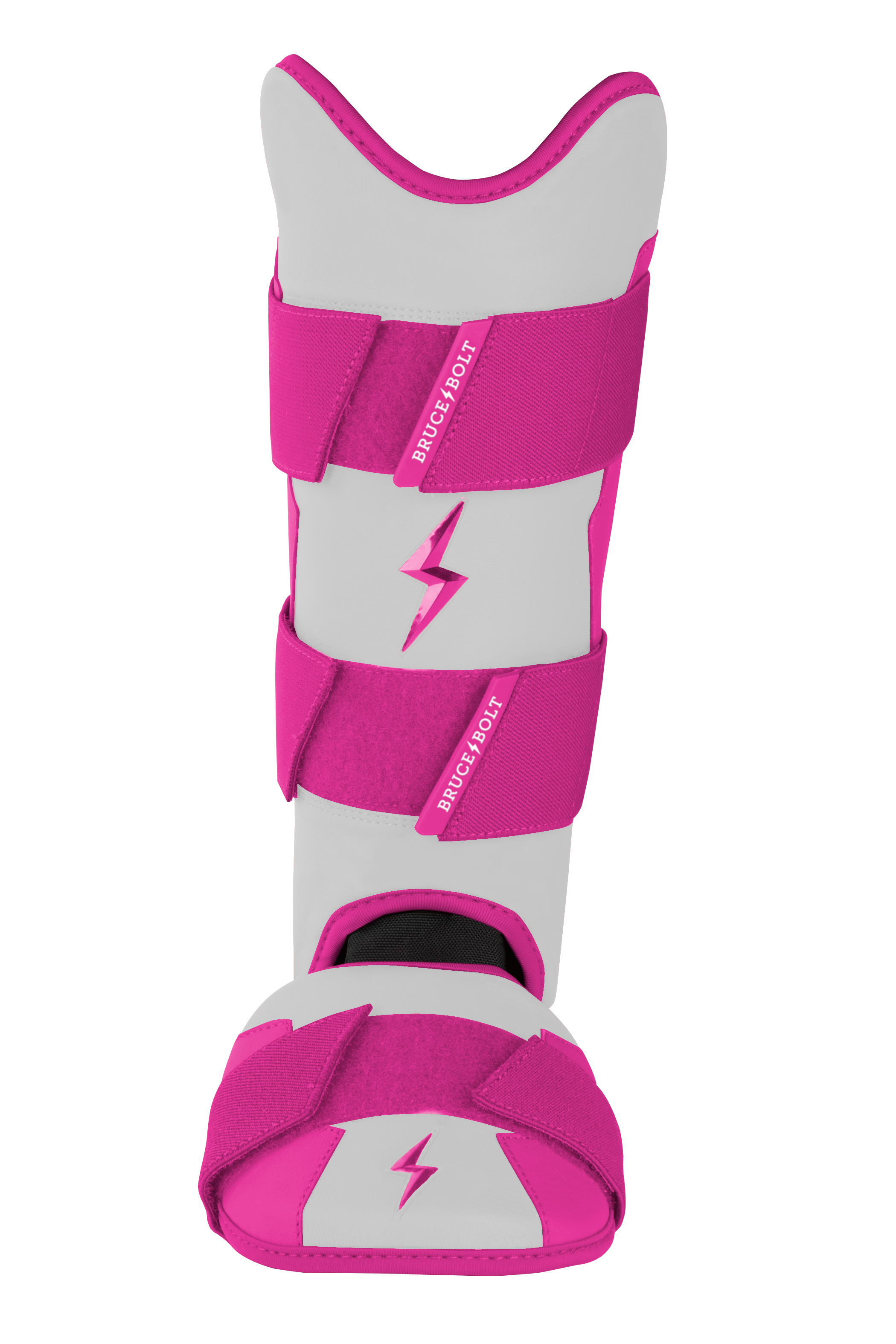 BRUCE BOLT Chrome Series Leg Guard – PINK
