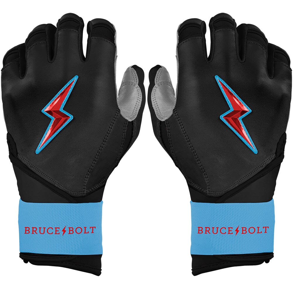 PREMIUM PRO Creator Series Long Cuff Batting Gloves | MIAMI BLACK