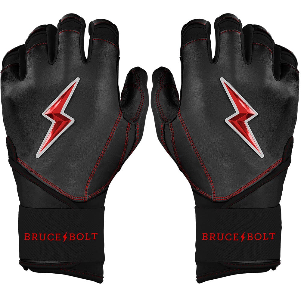 PREMIUM PRO Creator Series Long Cuff Batting Gloves | TC42 BLACK