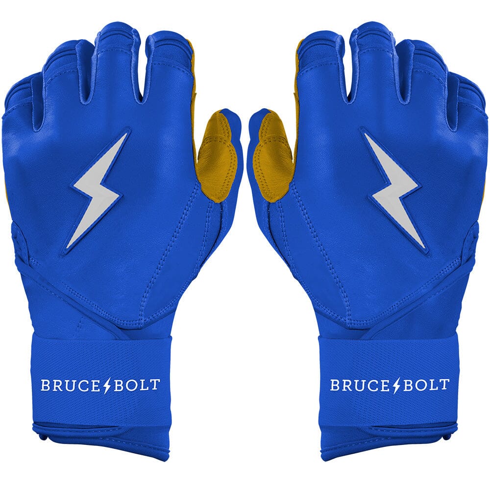 PREMIUM PRO Long Cuff Batting Gloves | ROYAL