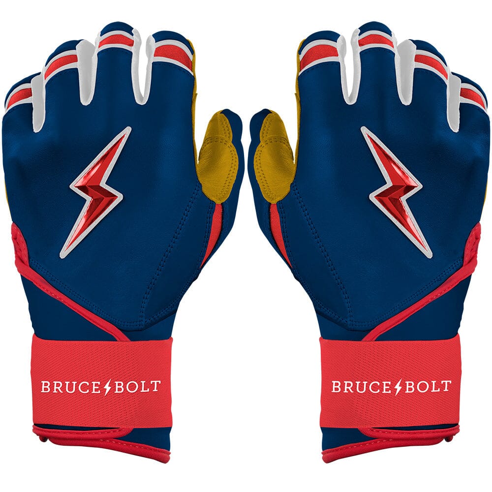 PREMIUM PRO Patriot Series Long Cuff Batting Gloves | FOURTH OF JULY