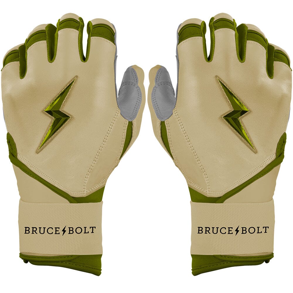 PREMIUM PRO Patriot Series Long Cuff Batting Gloves – MILITARY BEIGE