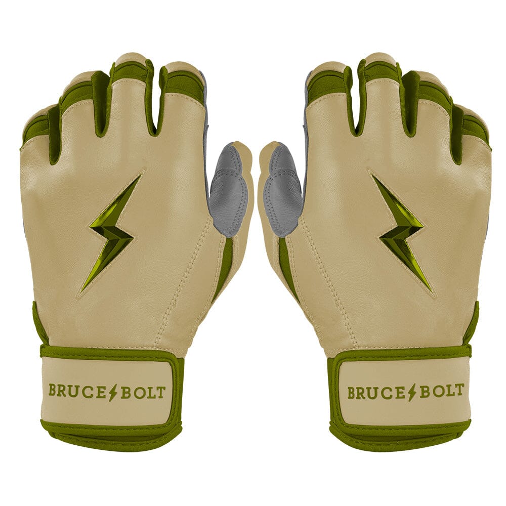 PREMIUM PRO Patriot Series Short Cuff Batting Gloves – MILITARY BEIGE